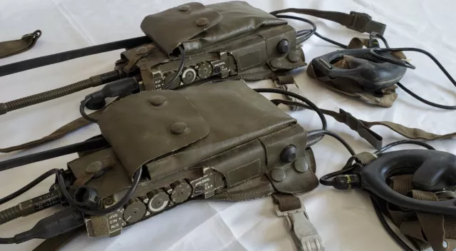 SEM-52 Bundeswehr Radio Lot Pair, AN-PRC Radio, Collector Radio
