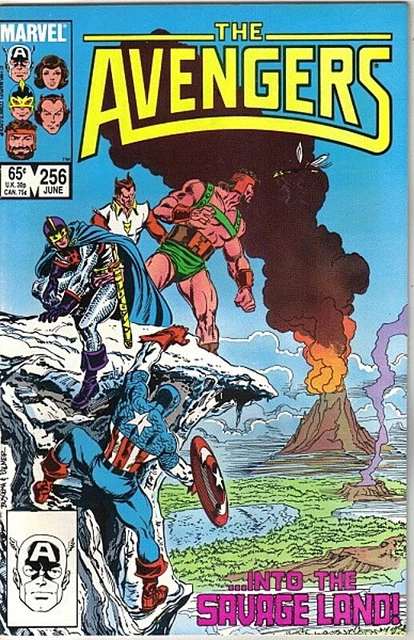 The Avengers Comic Book #256 Marvel Comics 1985 VERY HIGH GRADE NEW UNREAD