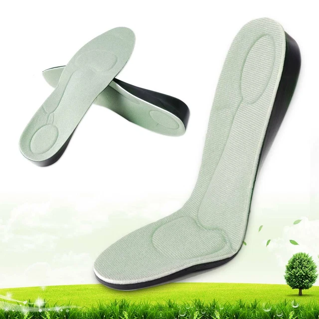 Breathable Increase Height Shoe Insole Taller Heel Full Lift Shoe Insert Pad lp