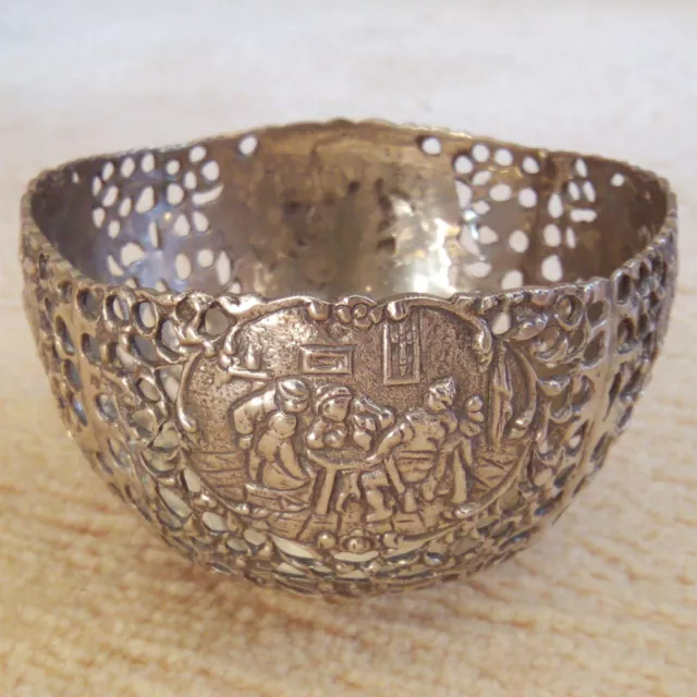 Vintage Bowl England 1920 Silver / Ciotola Inghilterra 1920 Argento