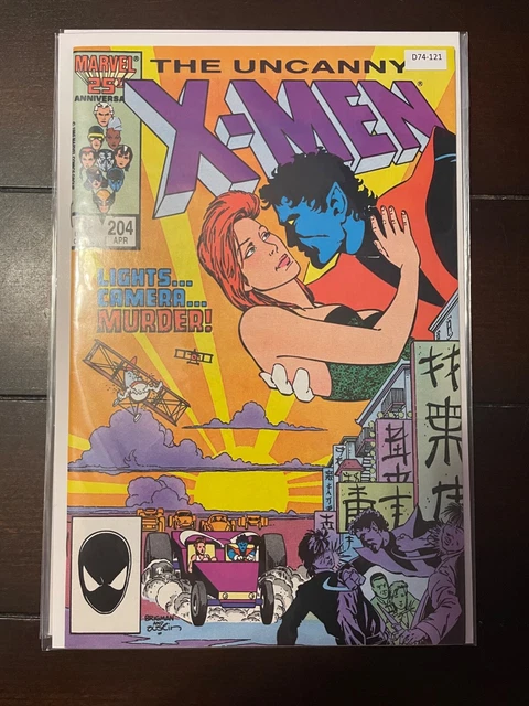 The Uncanny X-Men 204 Vol 1 High Grade 9.0 Marvel Comic Book D74-121