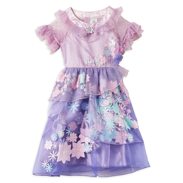 DISNEY KIDS ISABELA Costume Encanto Sister Flower Girls Fancy Dress 3