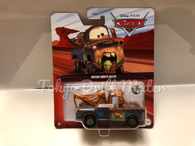 DISNEY PIXAR CARS WASABI MATER 2022 MATTEL 1:55 DIECAST TOKYO DRIFT £10 ...