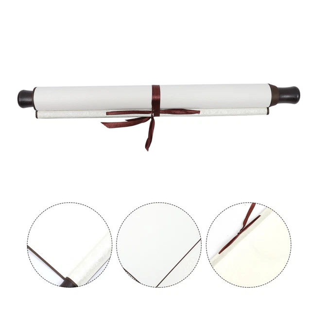 Rotolo Carta Di Riso Per Calligrafia E Pittura - Pergamena Bianca Cinese, Per Decorazione Parete - Foto 4