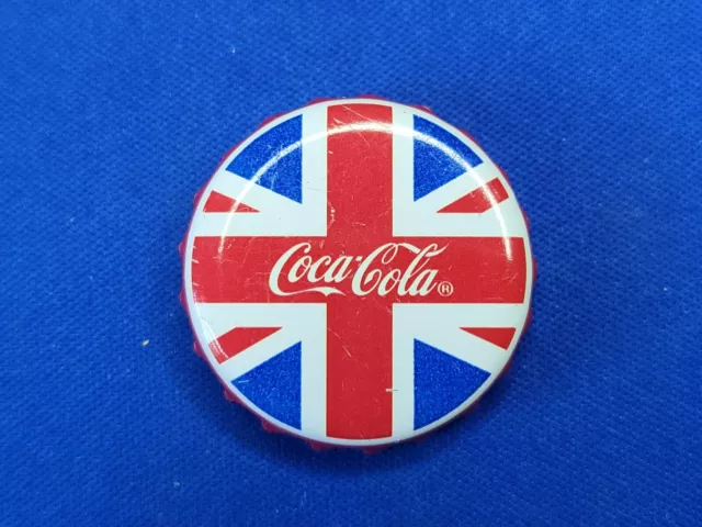 Badge Pin Coca-Cola IN Shape Capsule Of Bottle