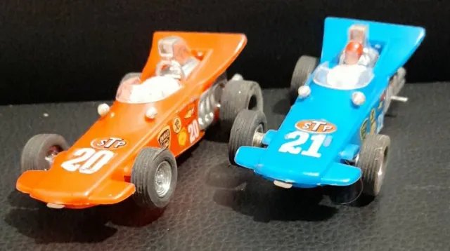 Airfix Motor Racing Two Formula 500 Slot Cars - Scale 1:32