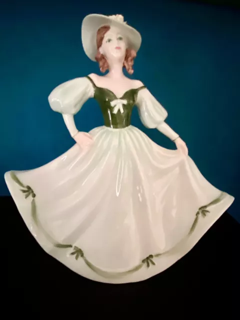 Lovely Coalport Ladies Of Fashion Figure 'Shirley'