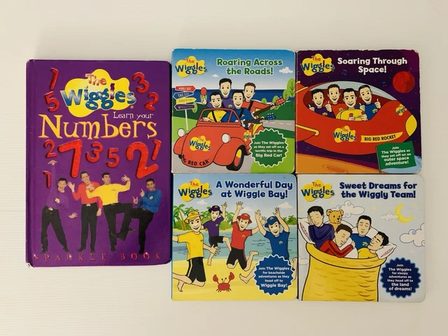 THE WIGGLES BOARD Books x5 Bundle - Original Band Members $39.99 ...
