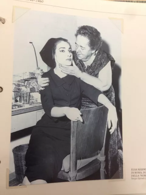 Riproduzione Foto Alinari Elsa Maxwell Consola Maria Callas Roma 12X18 1958 (6)