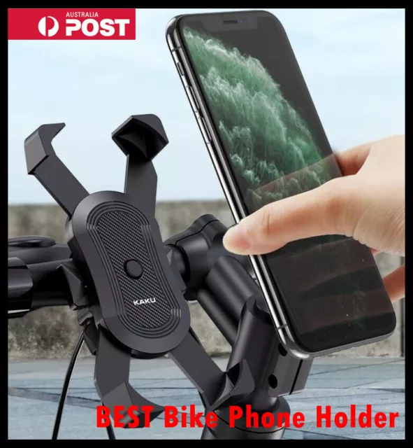 360° Rotation Mobile Phone Holder Handlebar Mount For Motorcycle Bicycle Bike