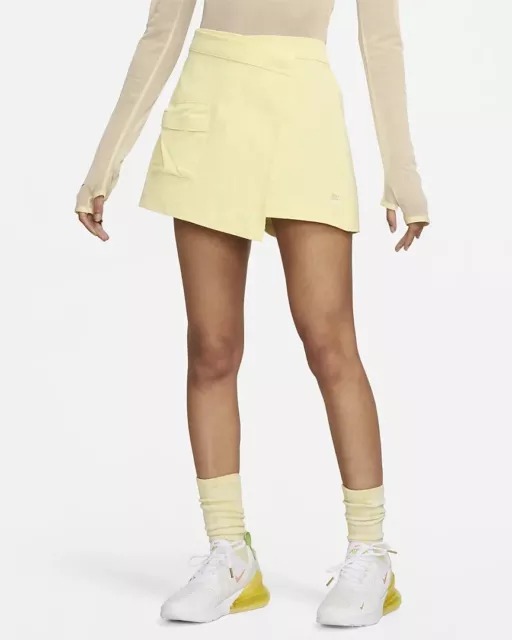 Nike donna Tech Pack fascia alta (gialla) - piccola - nuova ~ DV8491 706