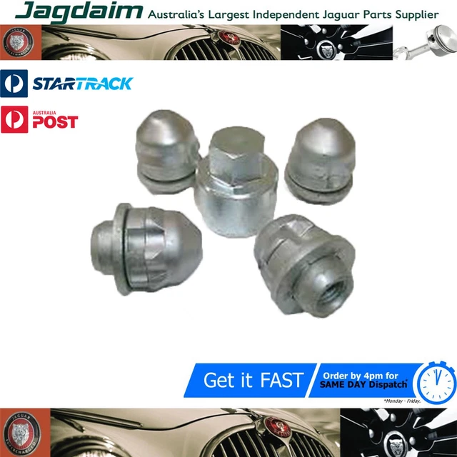 NEW JAGUAR XTYPE SType X350 XF XK Locking Wheel Nut Kit Set C2C9198