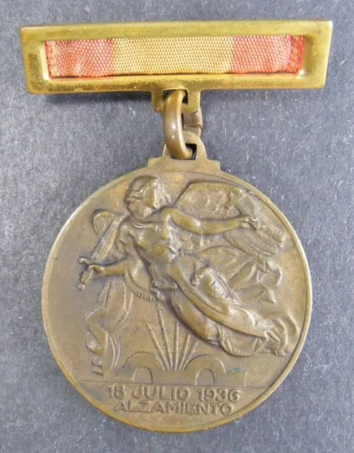 Original Medal: Spain: Medal for Alzamiento, Victory 1936-39 Civil War