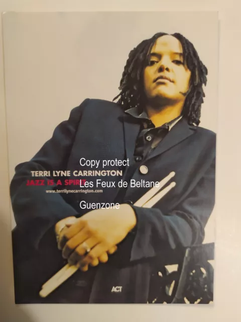 TERRI LYNE CARRINGTON JAZZ SPIRIT TOUR 2002 flyer  carte postale