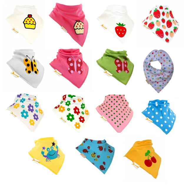 FUNKY GIRAFFE ♦ BABY Kinder Halstuch Dreieckstuch Lätzchen ♦ Mädchen ♦ NEU