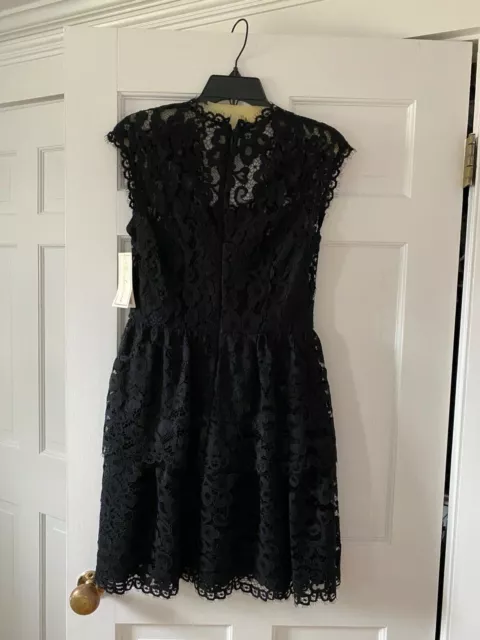 NWT shoshanna dress size 4 - Anthropologie Shoshanna Solenne Black Lace Dress