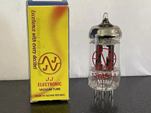New in box, JJ Electronic, 12BH7-A, Vacuum tube for amplifiers
