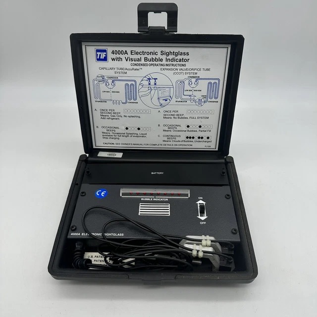 TIF 4000A Electronic sightglass with visual bubble indicator  ( C1-4C)