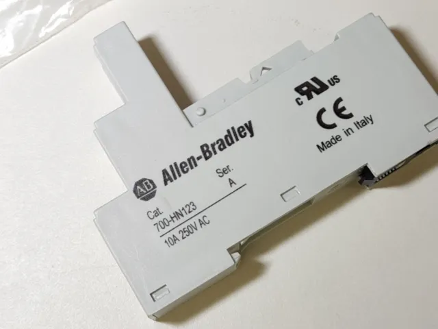 NEW Allen-Bradley 700-HN123 Series A Relay Socket