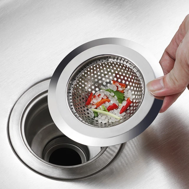 Disposable Floor Drain & Sink Strainer Net – 20-Pack Stainless Steel Kitchen Drain Catcher For Hair, Debris, Insects, Fits Dishwasher, Washer, Bathtub & More