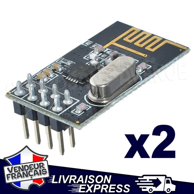 5135# Emetteur Récepteur 2 Mbps NRF24L01 Avec Antenne - 2.4GHz - Foto 14