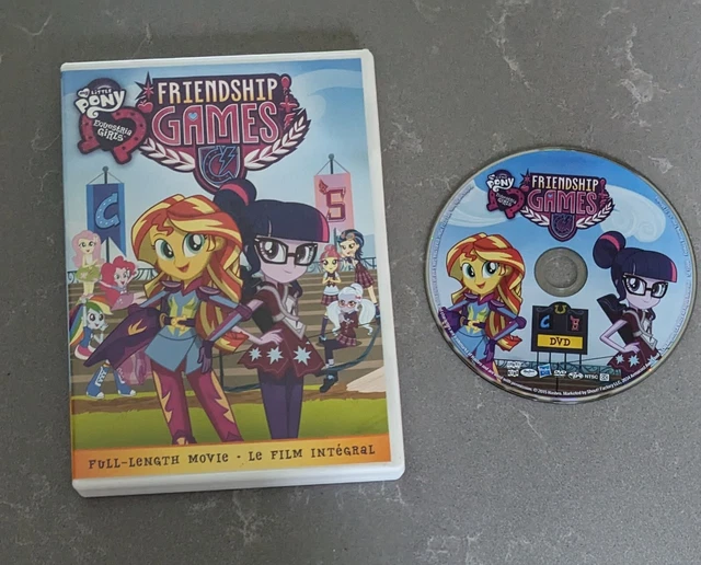 MY LITTLE PONY Equestria Girls Friendship Games DVD $6.75 - PicClick CA