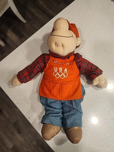 VINTAGE HOME DEPOT Homer D Poe 15” Plush Doll $40.00 - PicClick CA