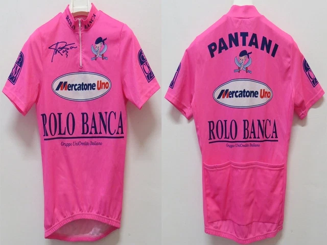 Maglia Shirt Ciclismo Vintage Mercatone Uno Medeghini Saeco Pinarello Tg Xl