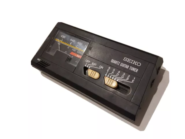 Seiko quartz guitar tuner discount