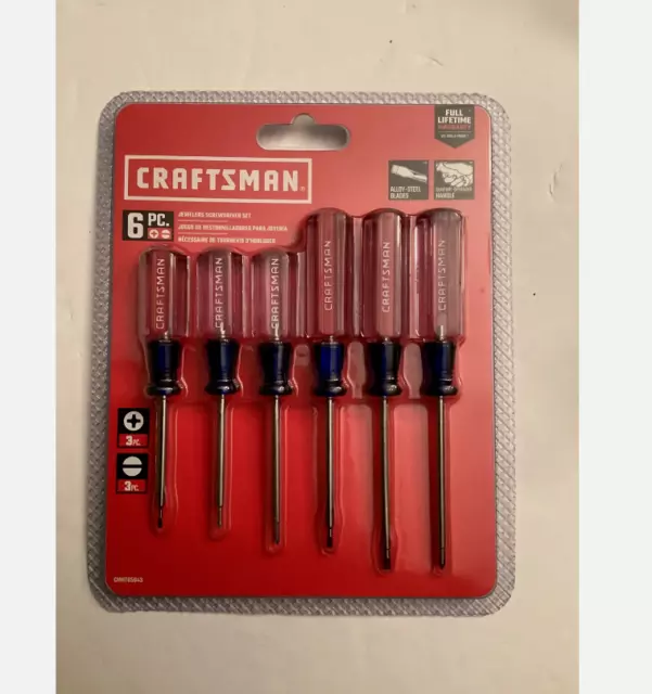 Craftsman CMHT65043 Screwdriver Set - 6 Piece