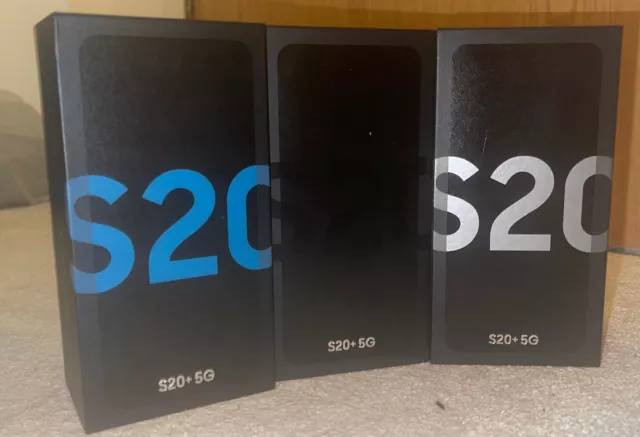 Samsung Galaxy S20+ PLUS 5G 128 GB ENTSPERRT SCHWARZ BRANDNEU