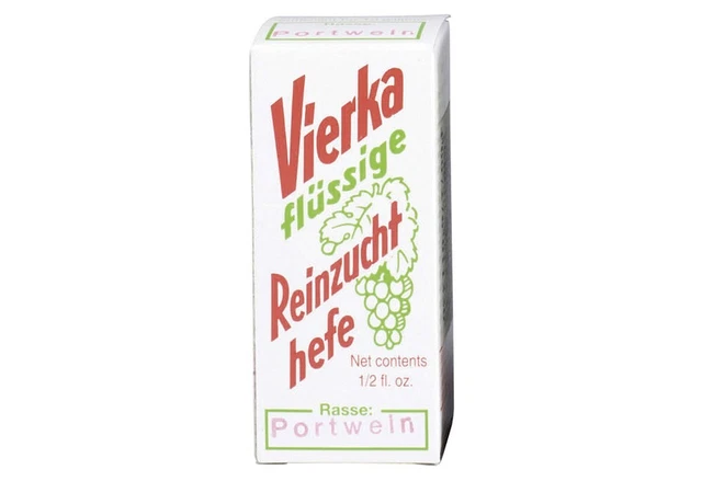 VIERKA HAUSRAT Weinhefe Rasse 'Portwein' (rot Dessert) für 50 l