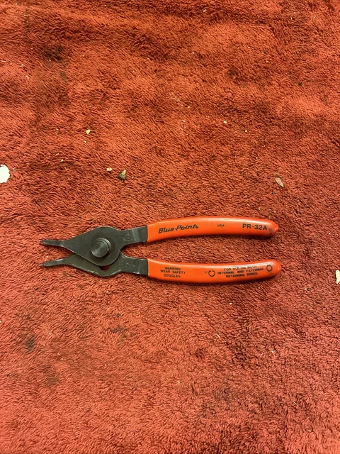 Blue Point External BLUE POINT USA PR32A Straight Tip Internal External Snap Ring Pliers £6 ...