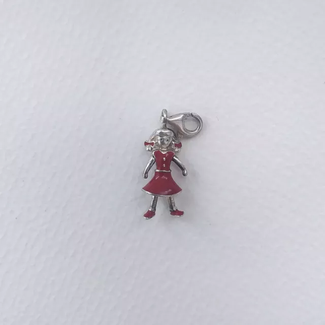 Thomas Sabo Charm Girl in Red Dress Silver 925