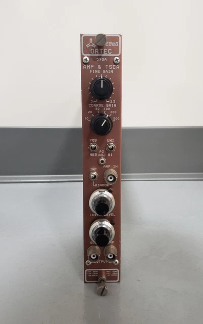 Ortec Eg&G 590a AMP & TSCA Amplifier Timing Single Channel Analyzer NIM BIN