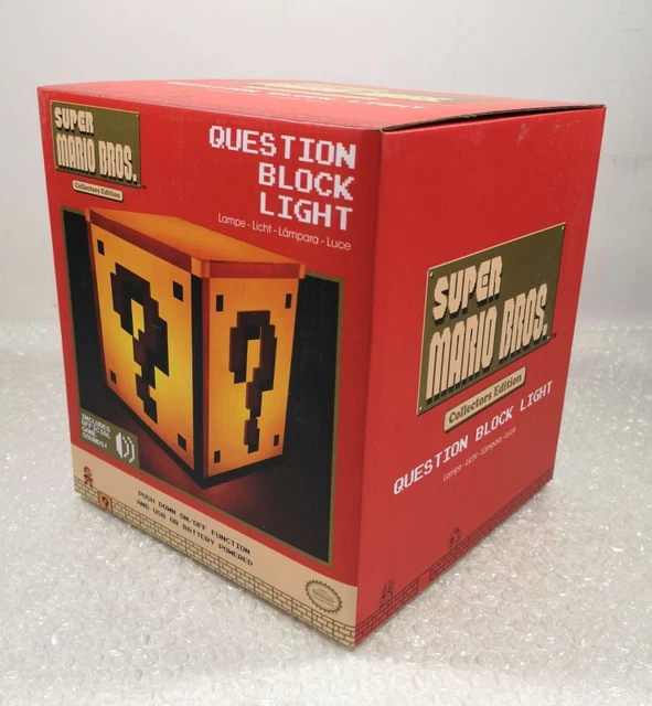 LAMPE (LIGHT) - Super Mario Bros: Question Block EUR 33,89 - PicClick FR