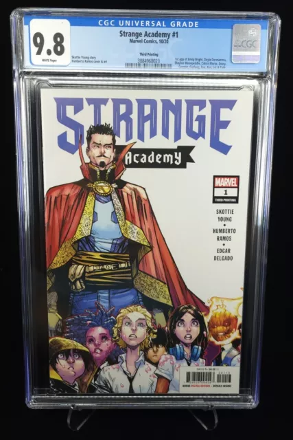 💥 Strange Academy #1 Cgc 9.8 3Rd Print 1St App Bright Dormammu Dessy Marvel Mcu