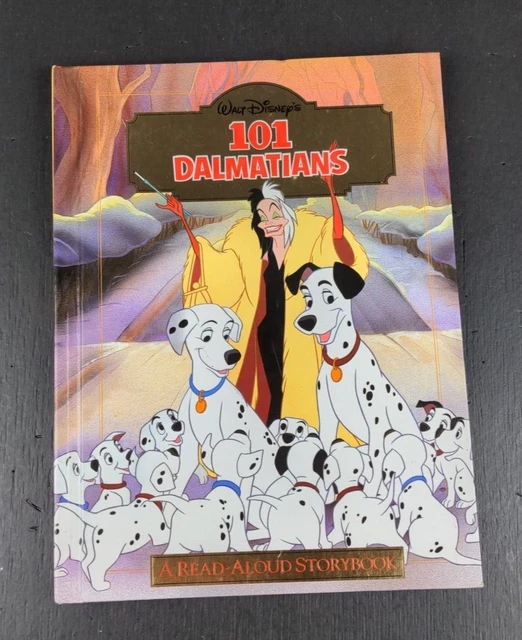 Vintage 1999 read aloud walt disney s 101 dalmatians hardback storybook