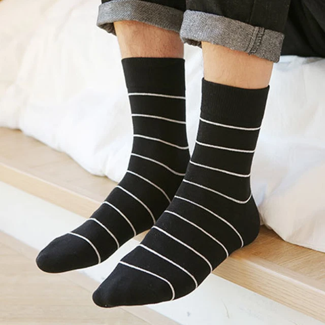 5 Pairs Chaussettes Épaissies Chaussettes Pour Hommes D'hiver 6