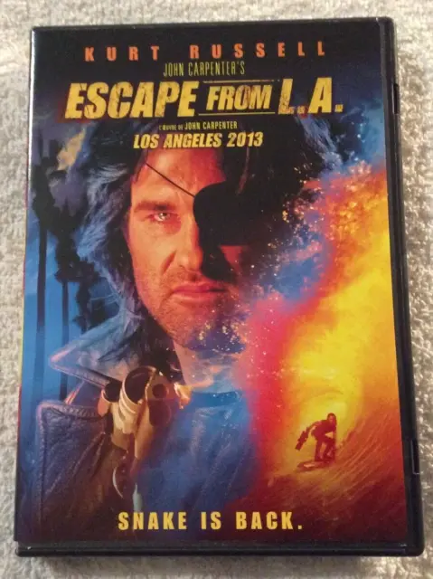 Escape From L.A. DVD 1996 Kurt Russell John Carpenter
