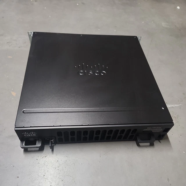 CISCO ISR4451-X/K9 - ISR 4451 wired router Gigabit Ethernet Black £ ...