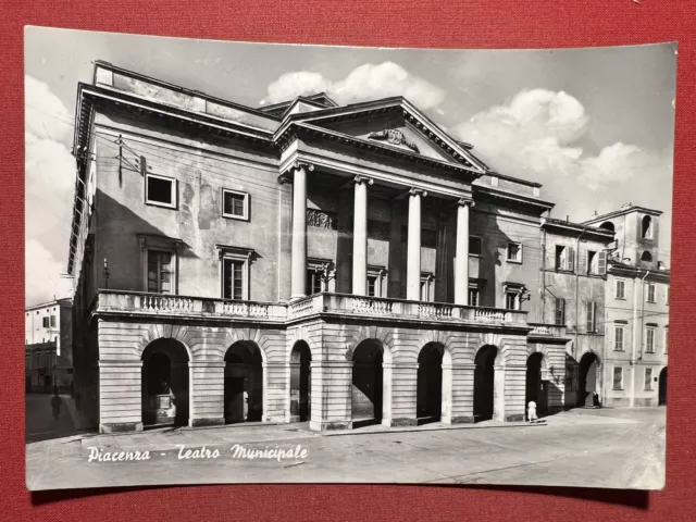 Cartolina - Piacenza - Teatro Municipale - 1958