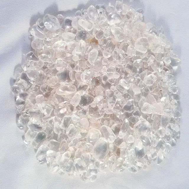 100g Clear Quartz - CRYSTAL GEM CHIPS - Crystals Rock Polished Gemstones Small