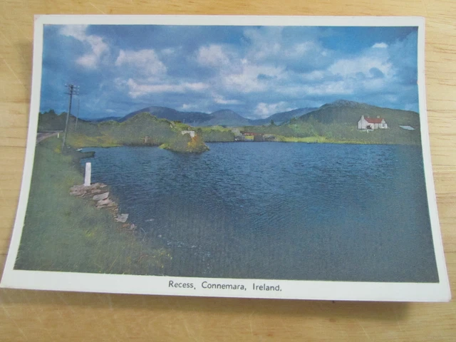 Ireland Recess Connemara Galway by Cardall Old postcard