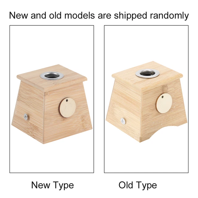 Singolo Foro Di Bambù Moxibustione Box Moxa Roller Stick Holder Moxibuting Tool