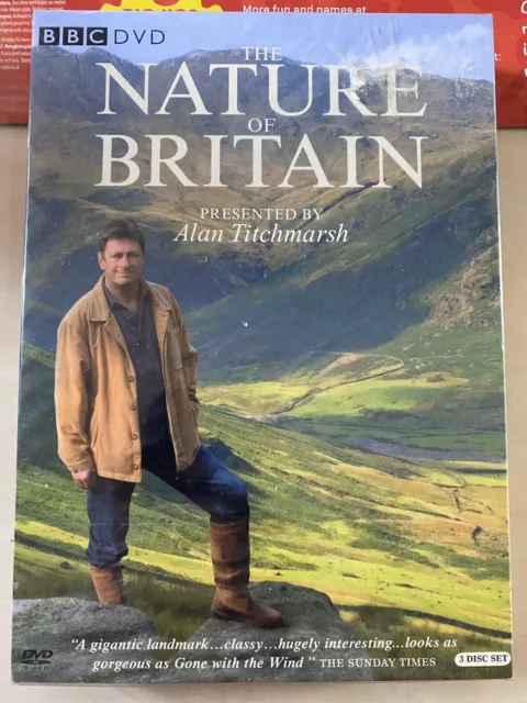 Nature Of Britain (2007, 3-DVD Set) - Presented by Alan Titchmarsh - New Sealed.