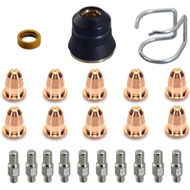 Électrode plasma PR0110 Tip 0 8 PD0116 08 kit tasse bouclier pour torche Trafim