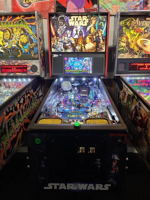 2022 Stern Star Wars Pro Pinball Machine August Run Brand New Stern Dealer