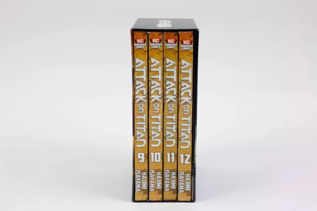 Attack On Titan Season 2 Manga Box Set by Hajime Isayama (Paperback, 2018)