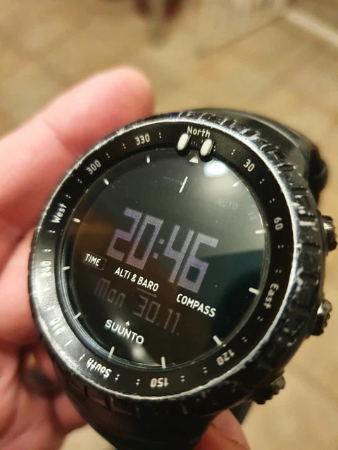 Suunto Core All Black Military Watch